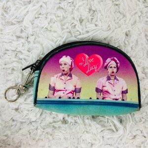 I Love Lucy small colorful Coin Purse